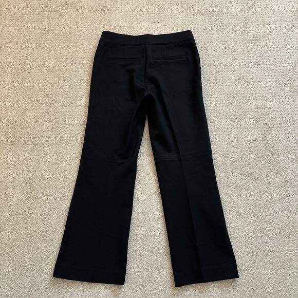 Spanx The Perfect Pant Crop Flare Women’s Sz L Black Stretch Shaping 26” In - Picture 9 of 9